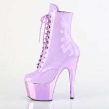 Load image into Gallery viewer, Pleaser ADORE-1020 Boots - Lavender Patent / Lavender Chrome