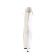 Load image into Gallery viewer, Pleaser ADORE-1020 Boots - White Faux Leather / White Matte