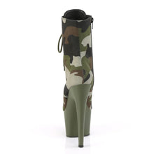 Load image into Gallery viewer, Tacones Pleaser ADORE-1020CAMO Verde Camo Fabric
