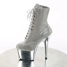 Load image into Gallery viewer, Tacones Pleaser ADORE-1020CHRS Plata Cromo