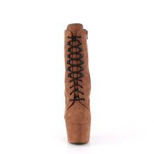 Cargar imagen en el visor de la galería, Tacones Pleaser ADORE-1020FS Caramel Faux Suede