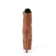 Cargar imagen en el visor de la galería, Tacones Pleaser ADORE-1020FS Caramel Faux Suede