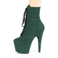 Cargar imagen en el visor de la galería, Tacones Pleaser ADORE-1020FS Emerald Verde F.suede