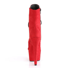 Cargar imagen en el visor de la galería, Tacones Pleaser ADORE-1020FS Rojo Faux Suede