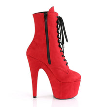 Cargar imagen en el visor de la galería, Tacones Pleaser ADORE-1020FS Rojo Faux Suede