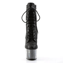 Load image into Gallery viewer, Tacones Pleaser ADORE-1020G Negro Purpurina