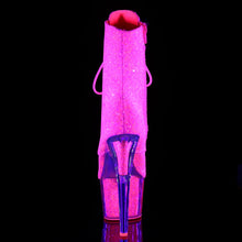 Load image into Gallery viewer, Tacones Pleaser ADORE-1020G Neon Rosa Purpurina