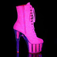Load image into Gallery viewer, Tacones Pleaser ADORE-1020G Neon Rosa Purpurina