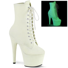 Load image into Gallery viewer, Tacones Pleaser ADORE-1020GD White Glow F.piel
