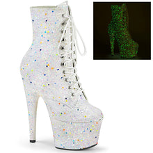 Load image into Gallery viewer, Tacones Pleaser ADORE-1020GDLG White Purpurina