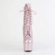 Load image into Gallery viewer, Tacones Pleaser ADORE-1020GP Rosa Nude Purpurina