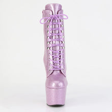 Cargar imagen en el visor de la galería, Tacones Pleaser ADORE-1020GP Lilac Purpurina Charol