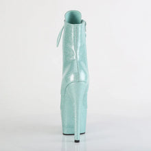 Cargar imagen en el visor de la galería, Tacones Pleaser ADORE-1020GP Mint Purpurina Charol