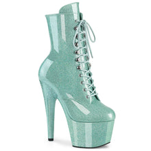 Cargar imagen en el visor de la galería, Tacones Pleaser ADORE-1020GP Mint Purpurina Charol