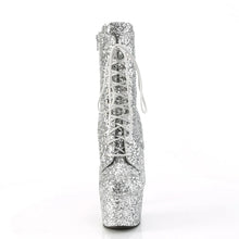 Cargar imagen en el visor de la galería, Tacones Pleaser ADORE-1020GWR Plata Purpurina
