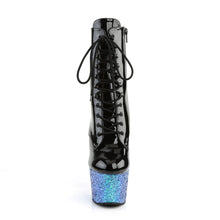 Cargar imagen en el visor de la galería, Tacones Pleaser ADORE-1020LG Negro Charol Azul