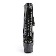 Cargar imagen en el visor de la galería, Tacones Pleaser ADORE-1020LG Negro Charol Purpurina