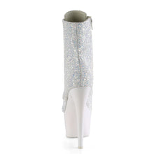 Cargar imagen en el visor de la galería, Tacones Pleaser ADORE-1020LG Neon White Purpurina