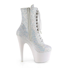 Cargar imagen en el visor de la galería, Tacones Pleaser ADORE-1020LG Neon White Purpurina