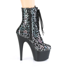 Cargar imagen en el visor de la galería, Tacones Pleaser ADORE-1020LP Pewter Leopard Print