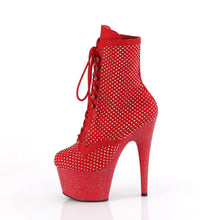 Cargar imagen en el visor de la galería, Tacones Pleaser ADORE-1020RM Rojo Faux Suede