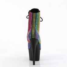 Cargar imagen en el visor de la galería, Tacones Pleaser ADORE-1020RS Rainbow Negro Mate