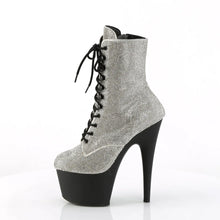 Cargar imagen en el visor de la galería, Tacones Pleaser ADORE-1020RS Plata Black Mate