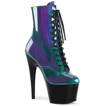 Load image into Gallery viewer, Tacones Pleaser ADORE-1020SHG Morado Verde Negro