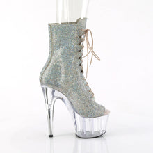 Load image into Gallery viewer, Tacones Pleaser ADORE-1021C-RS Plata Transparente