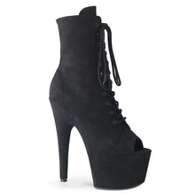 Load image into Gallery viewer, Tacones Pleaser ADORE-1021FS Negro Faux Suede