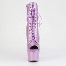 Load image into Gallery viewer, Tacones Pleaser ADORE-1021GP Lilac Purpurina Charol