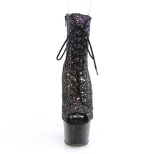 Cargar imagen en el visor de la galería, Tacones Pleaser ADORE-1021OMBG Morado Purpurina Negro