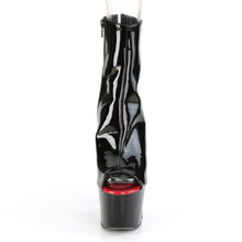 Cargar imagen en el visor de la galería, Tacones Pleaser ADORE-1025 Negro Rojo Charol