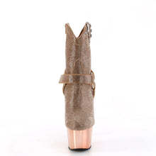 Load image into Gallery viewer, Tacones Pleaser ADORE-1029CHRS Oro Rosa Cromo