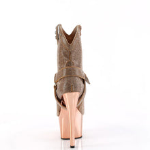 Load image into Gallery viewer, Tacones Pleaser ADORE-1029CHRS Oro Rosa Cromo