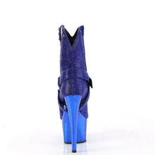 Load image into Gallery viewer, Tacones Pleaser ADORE-1029CHRS Royal Azul Cromo