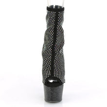 Load image into Gallery viewer, Tacones Pleaser ADORE-1031GM Negro Fabric Mate
