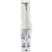 Load image into Gallery viewer, Tacones Pleaser ADORE-1031GM Blanco Fabric Transparente