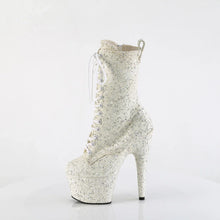 Load image into Gallery viewer, Tacones Pleaser ADORE-1040GR Ivory Purpurinas Matching