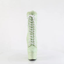 Load image into Gallery viewer, Tacones Pleaser ADORE-1040GR Mint Purpurinas Matching