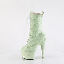 Load image into Gallery viewer, Tacones Pleaser ADORE-1040GR Mint Purpurinas Matching