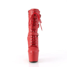Load image into Gallery viewer, Tacones Pleaser ADORE-1043 Rojo Piel Sintética
