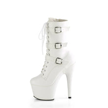 Cargar imagen en el visor de la galería, Tacones Pleaser ADORE-1043 White Piel Sintética