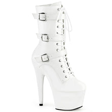 Cargar imagen en el visor de la galería, Tacones Pleaser ADORE-1043 White Piel Sintética