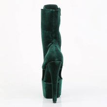 Carregar imagem no visualizador da galeria, Tacones Pleaser ADORE-1045VEL Emerald Verde Velvet