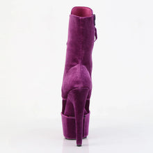 Carregar imagem no visualizador da galeria, Tacones Pleaser ADORE-1045VEL Morado Velvet
