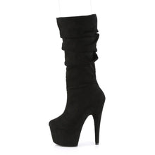 Load image into Gallery viewer, Tacones Pleaser ADORE-1061 Negro Faux Suede