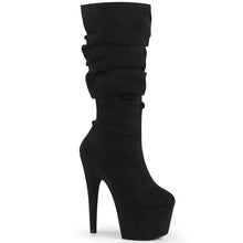 Load image into Gallery viewer, Tacones Pleaser ADORE-1061 Negro Faux Suede