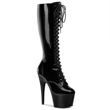 Load image into Gallery viewer, Tacones Pleaser ADORE-2023 Negro Str Charol