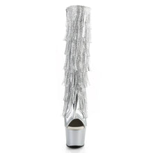 Load image into Gallery viewer, Tacones Pleaser ADORE-2024RSF Plata Pu Mate